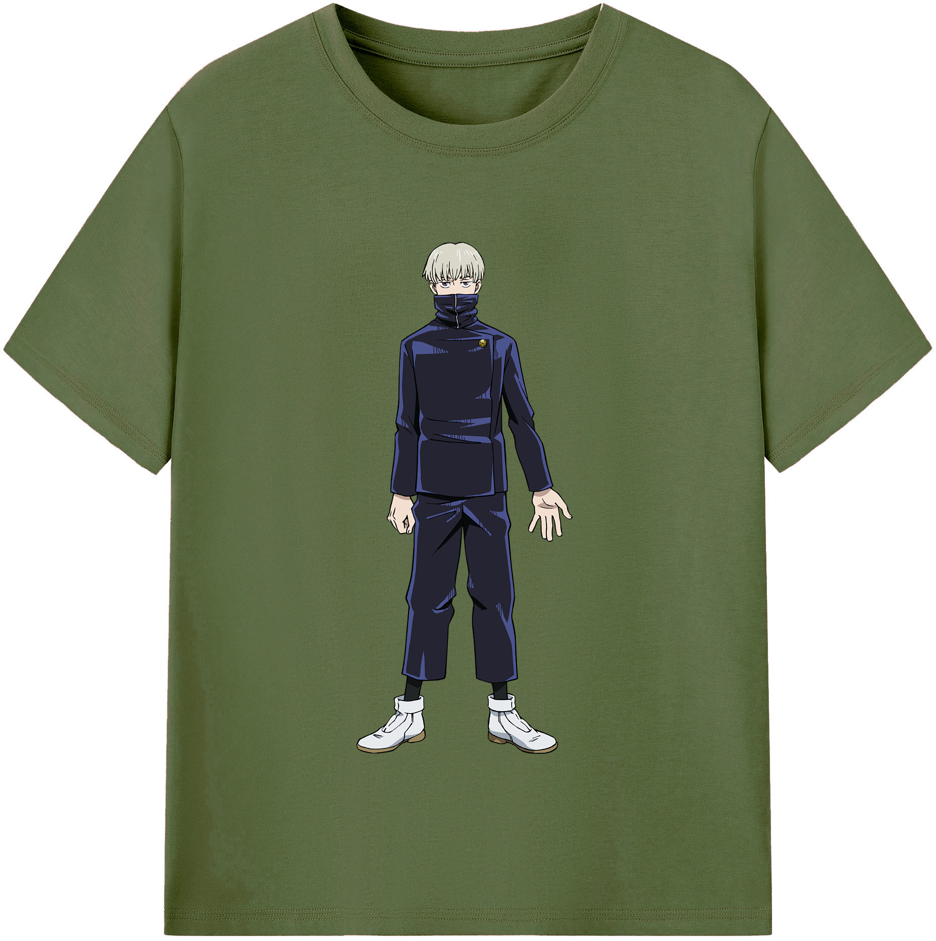 （画像用） 呪術廻戦 Jujutsu Kaisen 綿100％半袖Tシャツ（フロントプリント）